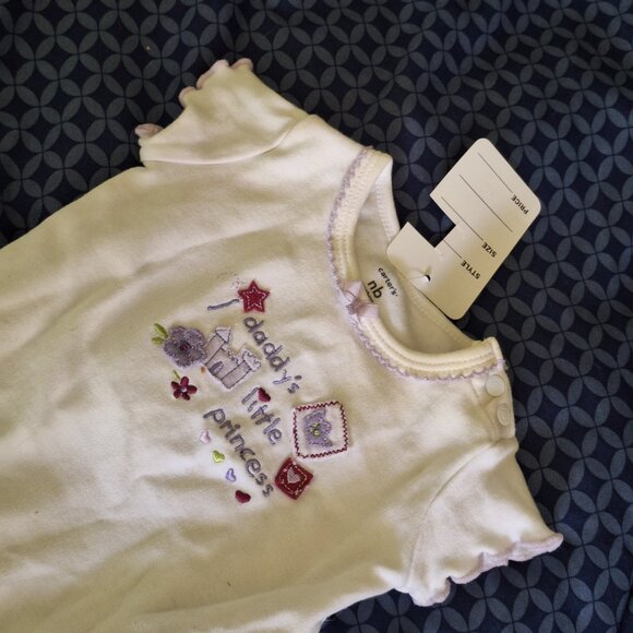 daddy's little princess onesie newborn - Picture 4 of 6